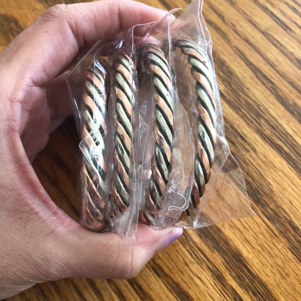 4x Copper Bracelet MEN WOMEN
